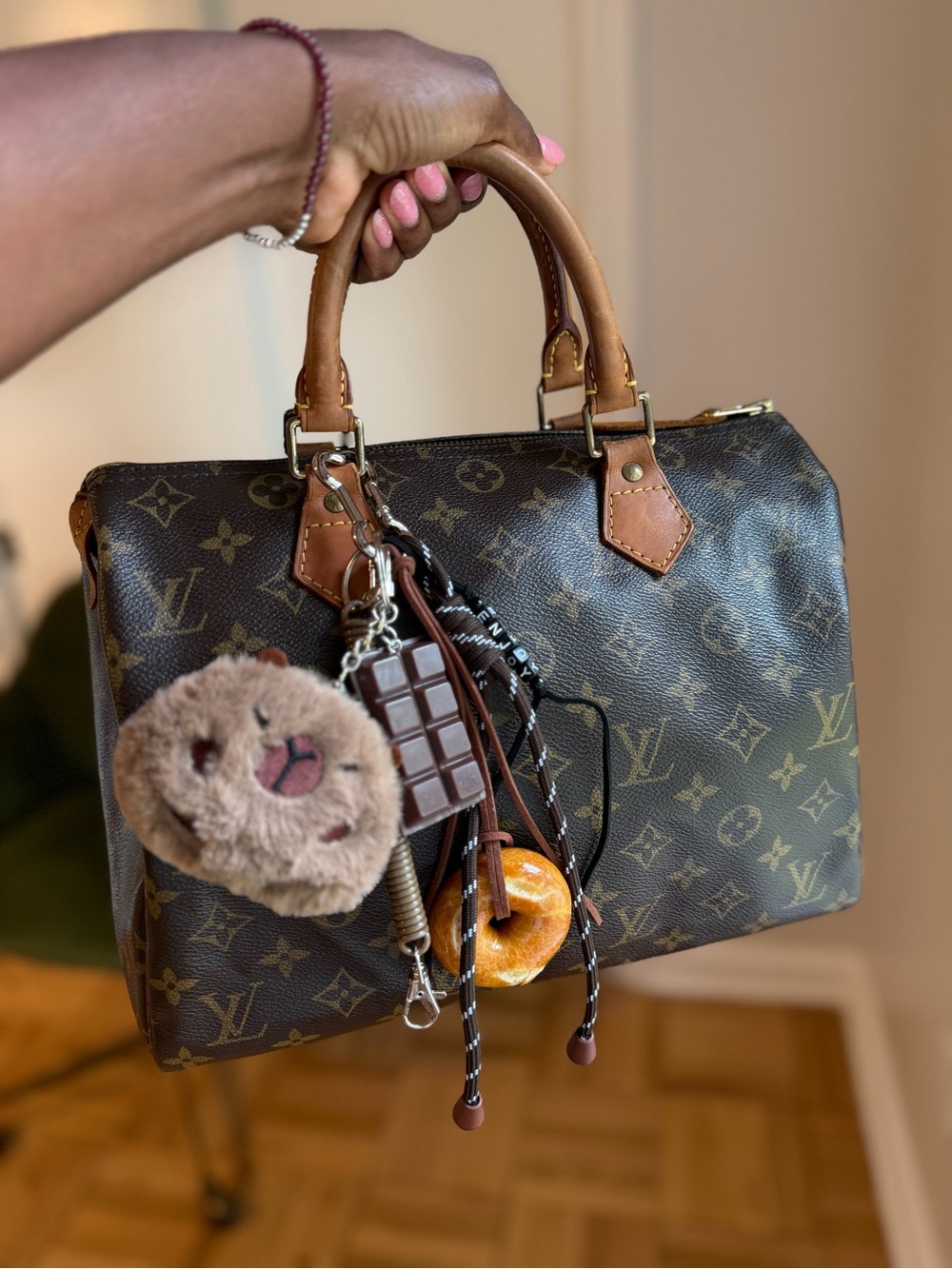 Louis Vuitton Brown Monogram Speedy 30 Handbag - Brown